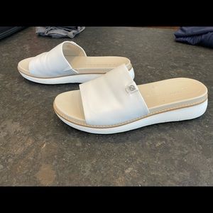 Cole Haan Zero Grand White Slip-Ons size 9.5 EUC